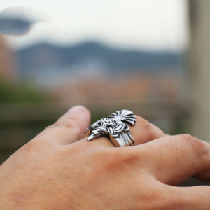 Viking Eagle Ring – Stainless Steel