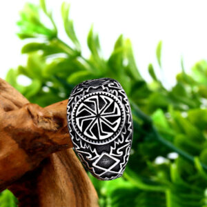Men’s New Retro Personality Titanium Steel Ring