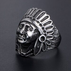 Titanium steel ring