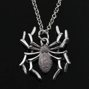Vintage spider necklace pendant