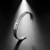 Runic Futhark Cuff Bracelet