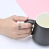 Triquetra Moon Hollow Ring