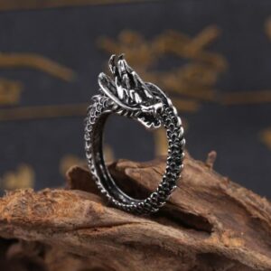 Men’s titanium steel ring
