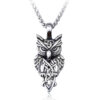 Celtic Owl Viking Necklace