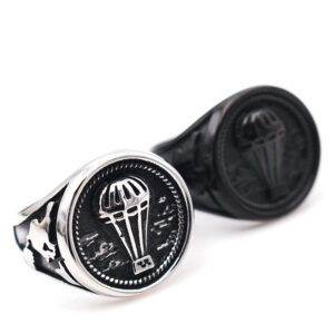 Vintage Men’S Titanium Steel Ring