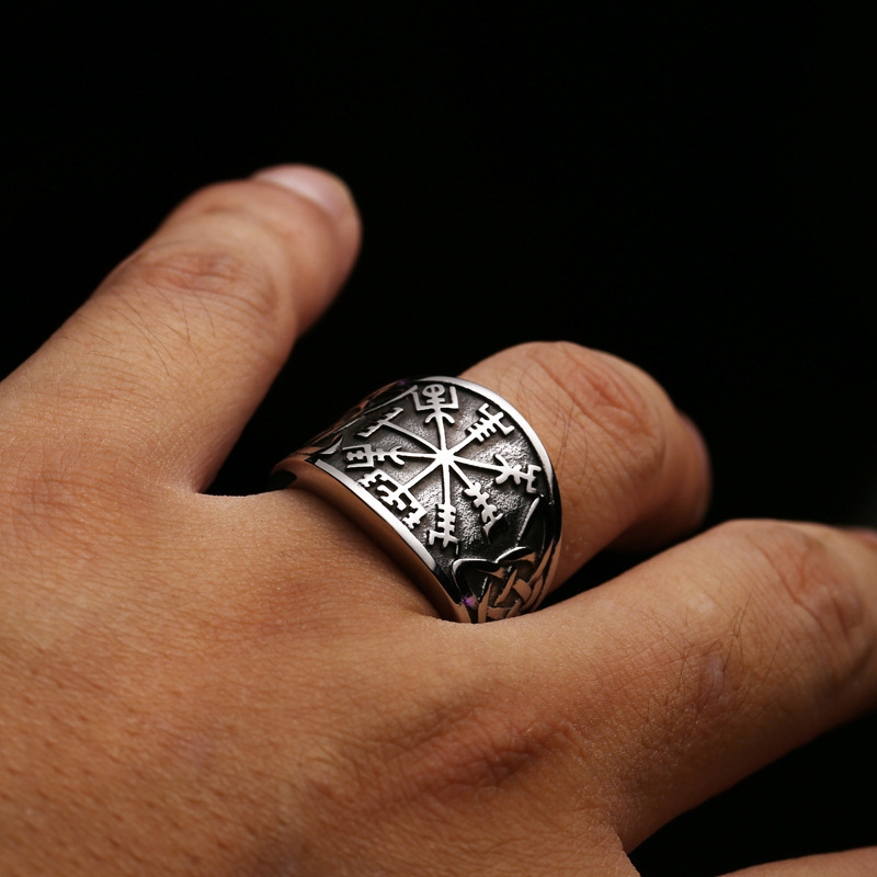 Stainless Men's Titanium Steel Ring Jewelry - Image 3