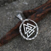 Valknut Ouroboros Serpent Necklace