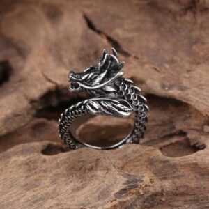 Men’s titanium steel ring