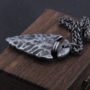 Alloy Triangle Rune Compass Compass Necklace