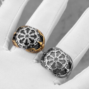 Aegishjalmur Eagle Ring