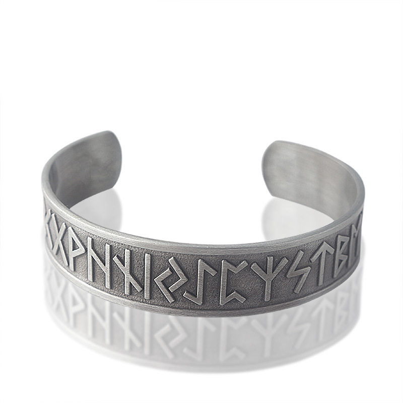Creative Men's Rune Viking Bracelet - Image 7