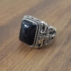 S925 sterling silver ring male ring