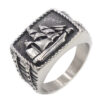Viking Sailship Signet Ring