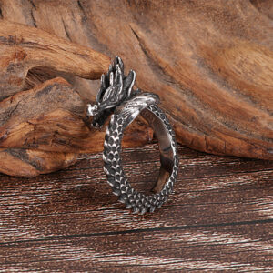 National Style Retro Jewelry 316 Stainless Steel Men’s Ring