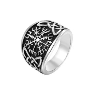 Vegvisir Celtic Ring