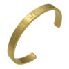 Roman Numeral Cuff Bracelet