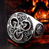 Celtic Triquetra Scroll Ring