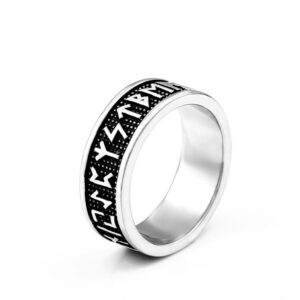 Iron Warrior European And American Men’s Retro Personality Creative Stainless Steel Ring