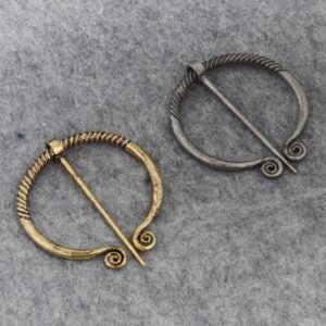 European and American explosions Viking brooch European and American denim badge belt buckle Viking collar bag accessories alloy brooch