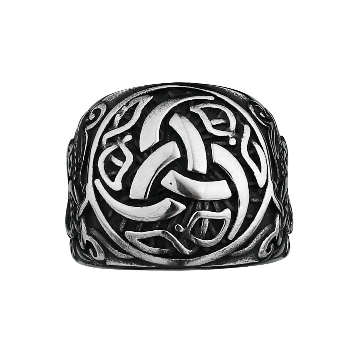 Men's Fashionable Temperament Stainless Steel Ring - Image 2