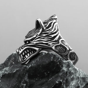 Men’s Personality Hip Hop Stainless Steel Ring