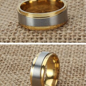 Titanium Steel Ring Fashion Diamond Stainless Steel Ring Couple Ring