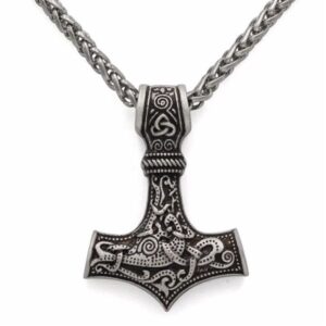 Hammer Necklace Stainless Steel Necklace