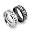 Elder Futhark Pair Ring