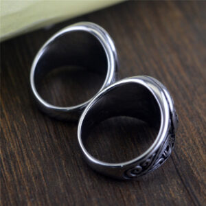 Fashion Vintage Titanium Steel Ring