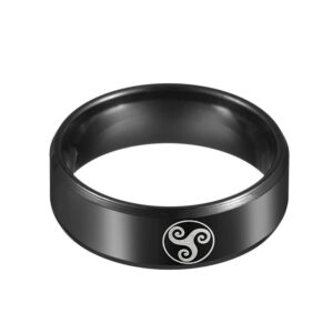 Film And Television Accessories Juvenile Wolf Totem Ring Stainless Steel Men’s Ring