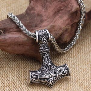 Hammer Necklace Stainless Steel Necklace