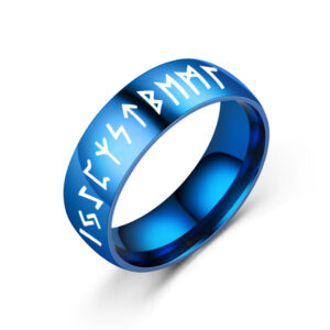 Stainless Steel Ring Men’s Ring Curved Glossy