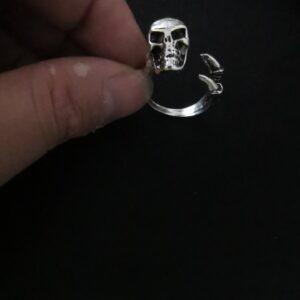 Fashion Simple Retro Skull Devil Claw Ring