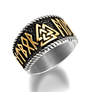 Truelove Knot Titanium Steel Men’s Ring