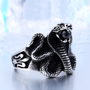 Titanium Steel Vintage Ring Personality Stainless Steel Ring