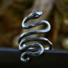 Serpent Spiral Wrap Ring