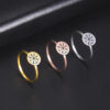 Vegvisir Compass Signet Ring