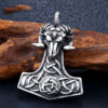 Mjolnir Goat Celtic Pendant