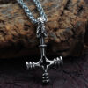 Thor Hammer Cross Necklace