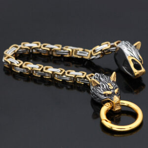 Fenrir Byzantine Wolf Bracelet