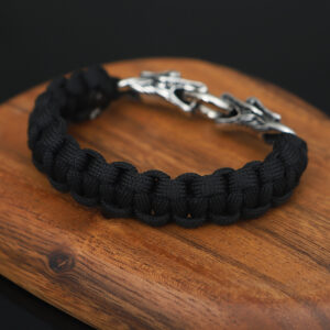 Men’s Norse Viking Mythology Stainless Steel Faucet Bracelet