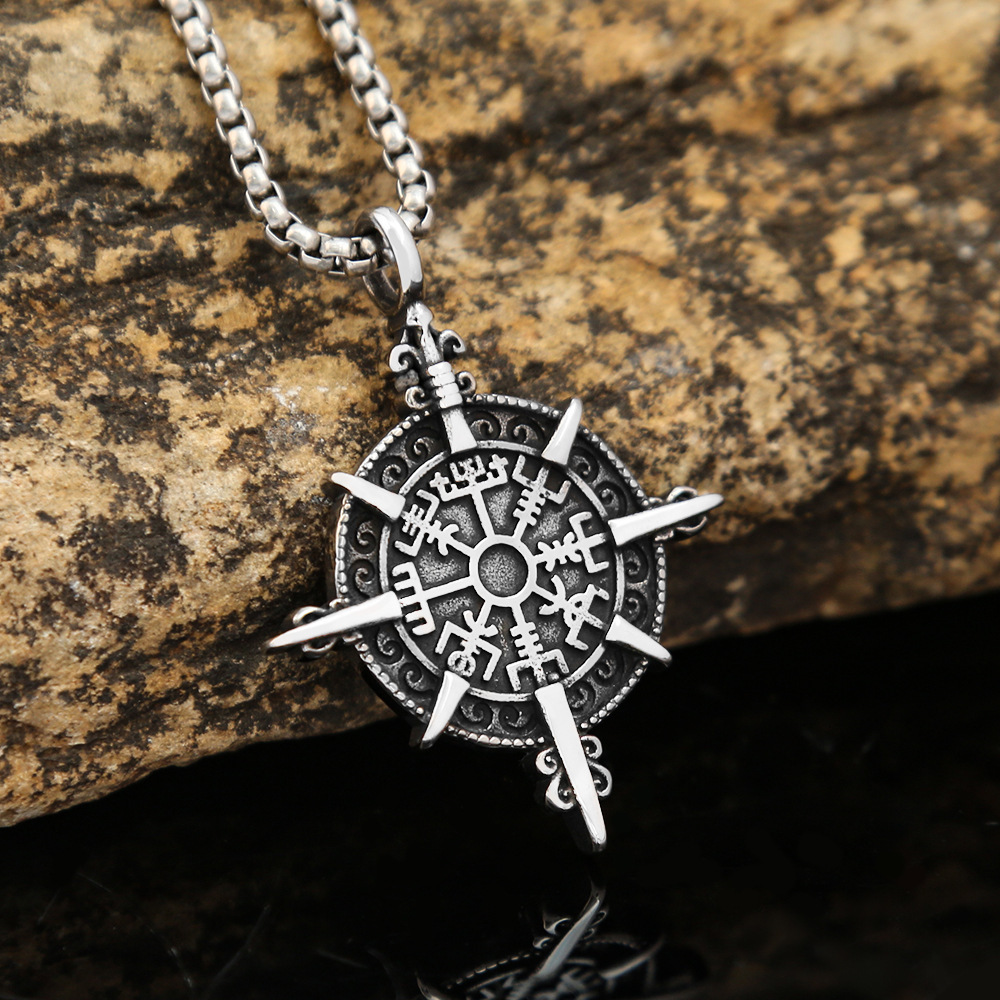 Male And Female Personality Retro Easy Matching Accessories Stainless Steel European And American Boys Necklace - Image 2