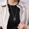 Odin Wolf Rune Necklace
