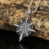 Vegvisir Sword Compass Necklace