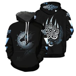 Sweater Vikings Warrior 3D Digital Printing Men’s Fashion Trendy Sweater Hoodie