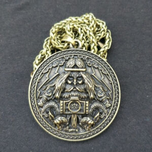 Viking Amulet Necklace And Hammer Pendant Norwegian Pagan Amulet Ornament