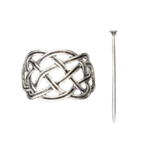 Celtic Norwegian Vintage Metal Woven Hairpin