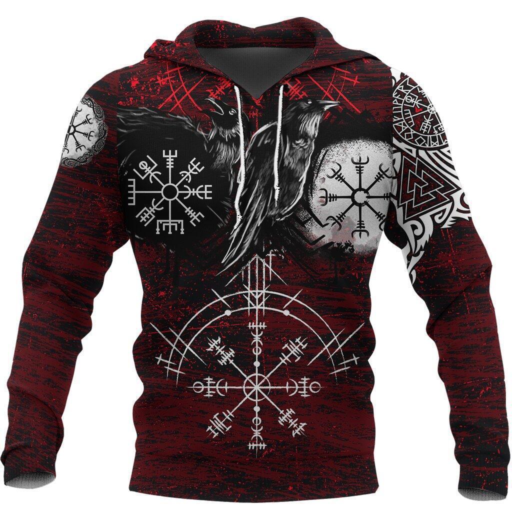 Spring And Autumn 3D Sweater Viking Warrior Printed Street Fashion Hoodie Men's Clothing - Image 5