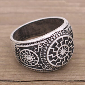 Viking Pirate Rune Ring Nordic Myth Personality Men