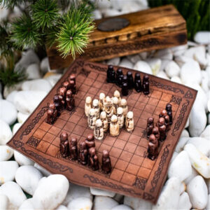Viking Chess King’s Table Resin Crafts Home Interior Decoration Ornaments
